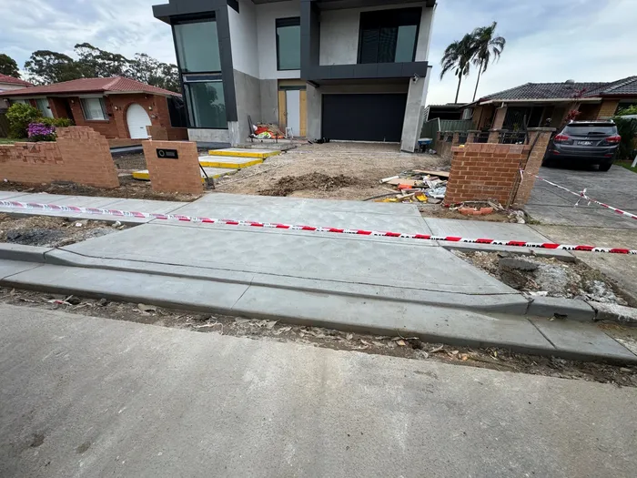 Council Crossover, Footpath and Kerb & Gutter in Bossley Park, NSW