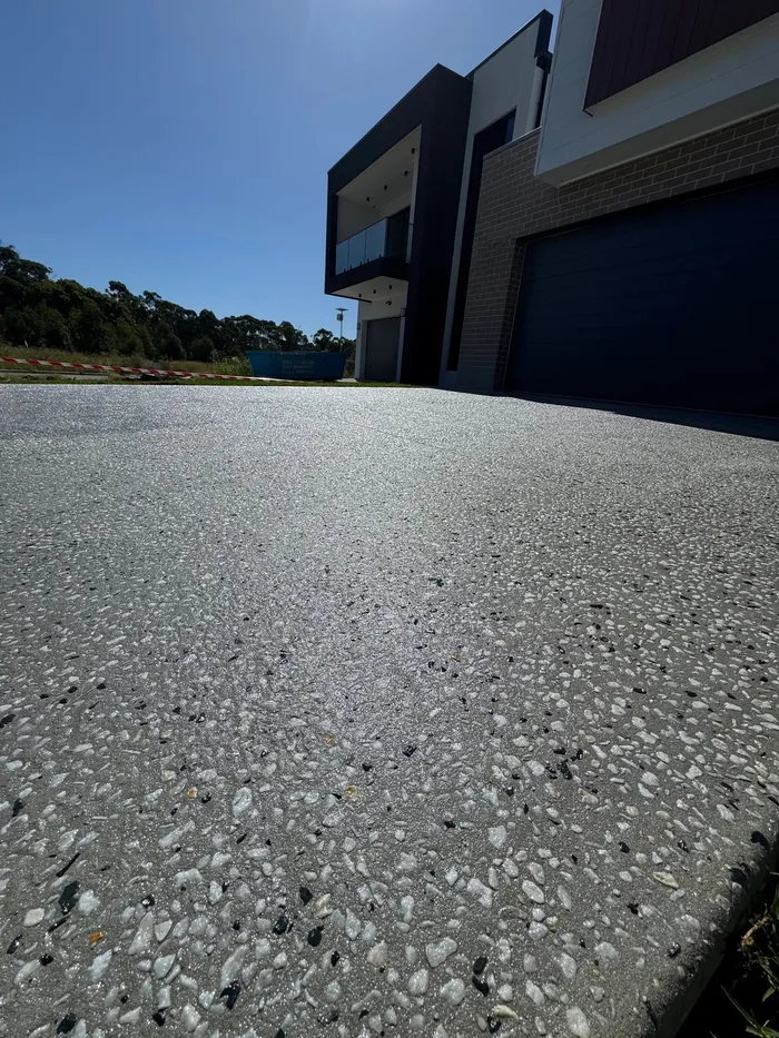 Geostone Exposed Aggregate Driveway in Kellyville, NSW