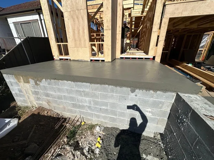 Bondek Slab in Peakhurst, NSW